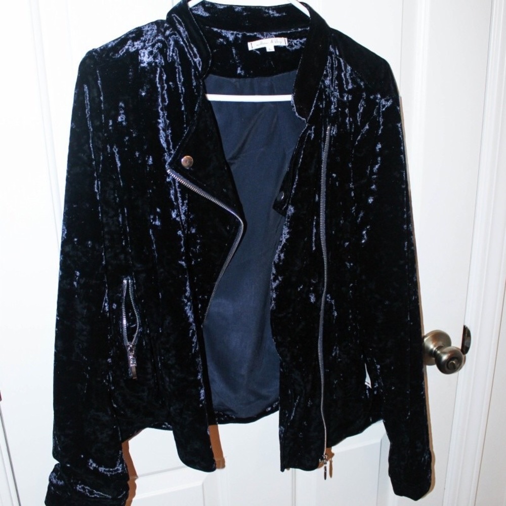 Willow & Clay velvet jacket